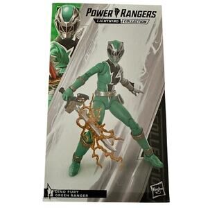 Power Rangers Green Ranger Lightning Collection Dino Fury 6" Action Figure New